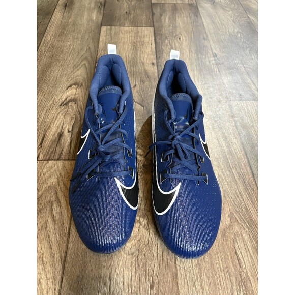 Nike Vapor Edge Speed 360 2 Football Cleats Midnight Navy DA5455-401 Men Size 16 - Picture 1 of 7